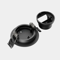 Boîtier encastré au plafond pour interrupteur automatique à capteur domestique, compatible radar micro-ondes et infrarouge passif (PIR)