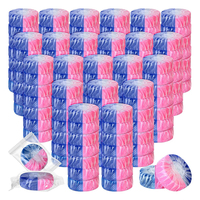 Tablette nettoyante pour cuvette de toilette automatique 200 paquets Carton longue durée 1000 bouffées jetables 1000 fois nettoyant pour bloc de boule de toilette
