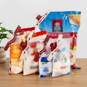 Clip de Sellado de Bolsas de Plástico para Alimentos, Diseño de Dibujos Animados, a Prueba de Humedad, con Boquilla de Descarga, Clip de Sellado para Cocina - Product Image 1