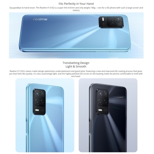 <span class=keywords><strong>Realme</strong></span> V13 5G Fotocamera 108MP 8GB+256GB Batteria 8000mAh Schermo 6.5 Pollici Smartphone 5G Versione Globale Cellulare da Gaming - Product Image 5