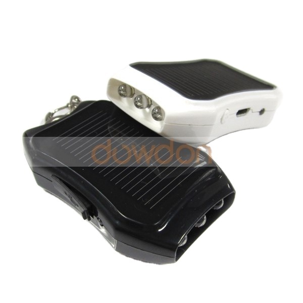 1200mah Solar Energy Key Chain Mobile Charger for iphone