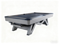 Table de billard professionnelle en bois massif avec plateau en ardoise, 9 pieds, 9 boules, prix d'usine