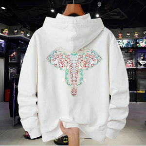 T-shirt à manches longues <span class=keywords><strong>pour</strong></span> hommes d'âge <span class=keywords><strong>moyen</strong></span>, nouveau style automne-hiver, sweat à capuche 2026, haut <span class=keywords><strong>en</strong></span> velours haut de gamme, style masculin - Product Image 4