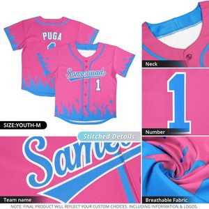 Camiseta de Béisbol Personalizada Unisex de Manga Corta con Estampado Sublimado Transpirable de Corte Regular con Nombre del Equipo, Número y Logotipo - Product Image 3