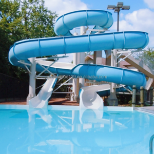 Tobogán Acuático de Fibra de Vidrio para Piscina al Precio Más Favorable, Apto para Escuelas Comerciales y Familias - Product Image 4
