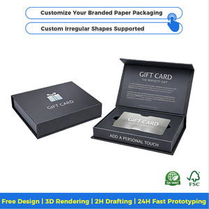 Caja de Embalaje para Tarjetas GSM de Alta Gama <span class=keywords><strong>Vip</strong></span> Pro, Portátil, con Recubrimiento UV, Reutilizable, Ecológica, Materiales Reciclados, 2 mm - Product Image 3