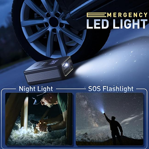 <span class=keywords><strong>Mini</strong></span> 150PSI bomba de aire Inflador de neumáticos <span class=keywords><strong>compresor</strong></span> de aire portátil inalámbrico para neumáticos de coche con luz LED - Product Image 3
