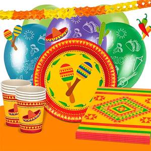 อุปกรณ์จัดงานปาร์ตี้ธีมแคคตัสแบบใช้แล้วทิ้งสำหรับเด็กในเม็กซิโก - Product Image 2