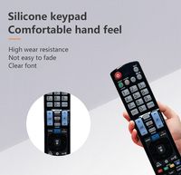 Télécommande universelle ClickPdu de vente directe d'usine de haute qualité pour LG RM-L931 4K 5K LED TV LCD