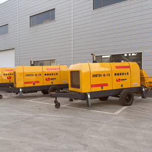 Pompe à béton pour remorque Équipement de pompe à béton HBTS40 à vendre - Product Image 1