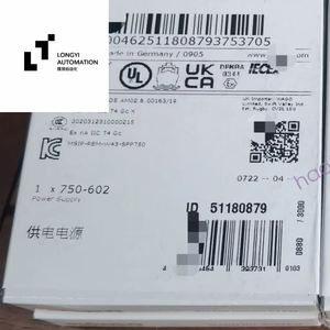โมดูลจ่ายไฟ PLC รุ่นใหม่และของแท้ 750-602 <span class=keywords><strong>750602</strong></span> มีสินค้าในคลังสินค้า ตัวควบคุมการเขียนโปรแกรม PLC - Product Image 1