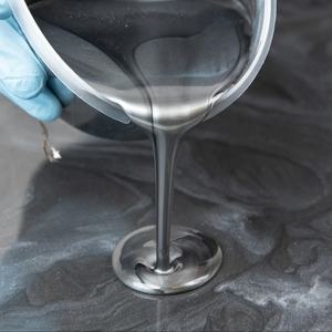 طلاء أرضيات جراج إيبوكسي معدني ذاتي التسوية من LSY ، ألوان وتصميمات زرقاء محيطية متينة ، طلاء أرضيات جراج ذاتي الصنع من الإيبوكسي عالي اللمعان - Product Image 5