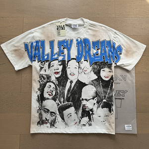 Nouveauté 2026 – <span class=keywords><strong>T</strong></span>-shirts unisexes LY <span class=keywords><strong>Palm</strong></span> Angel Broken Bear Cartoon, coupe ample, manches courtes, printemps-é<span class=keywords><strong>t</strong></span>é, pour couples, pur coton 240g - Product Image 3