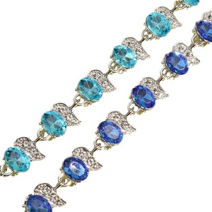 Bracelet multicolore en zircon pour femmes, style européen et américain, disponible en plusieurs couleurs, idéal pour l'approvisionnement transfrontalier. - Product Image 5