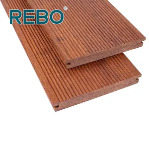 Carbonized bamboo deck plank flooring bamboo decking