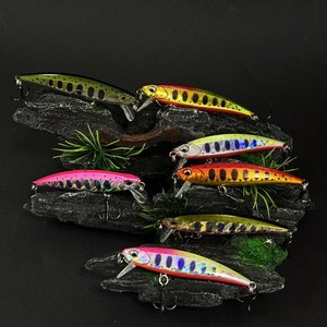 Leurre dur à coulée lente SNEDA 70mm 11g, <span class=keywords><strong>Minnow</strong></span> 6 segments avec action réaliste pour la pêche de précision - Product Image 6