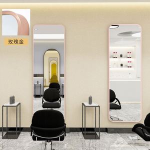 Vente en gros de meubles de salon de coiffure populaires modernes, station de miroir mural intelligent, écran tactile pour salon de coiffure, station de miroir - Product Image 2