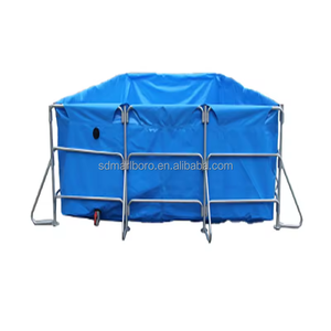 <span class=keywords><strong>SDM</strong></span> sopra il terreno della tela stagno di pesci piscina con staffa pieghevole acquacoltura piscina PVC piscina - Product Image 2