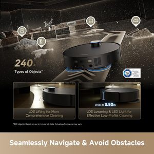 DREAME Matrix 10 Ultra Robot Vacuum Cleaner 30000Pa Self-Cleaning Automatic LDS Wet/<b>Dry</b> Mopping EU Certified Multi-<b>Mop</b> Switching - Product Image 5