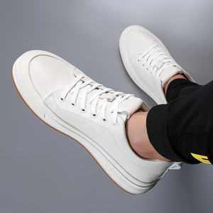 Zapatillas Deportivas <span class=keywords><strong>para</strong></span> <span class=keywords><strong>Hombre</strong></span> con Cordones y Suela Gruesa <span class=keywords><strong>2023</strong></span>, Zapatos Casuales <span class=keywords><strong>de</strong></span> <span class=keywords><strong>Moda</strong></span> en Cuero Genuino, Zapatos <span class=keywords><strong>de</strong></span> <span class=keywords><strong>Moda</strong></span> <span class=keywords><strong>de</strong></span> Caña Baja <span class=keywords><strong>para</strong></span> <span class=keywords><strong>Hombre</strong></span> - Product Image 5