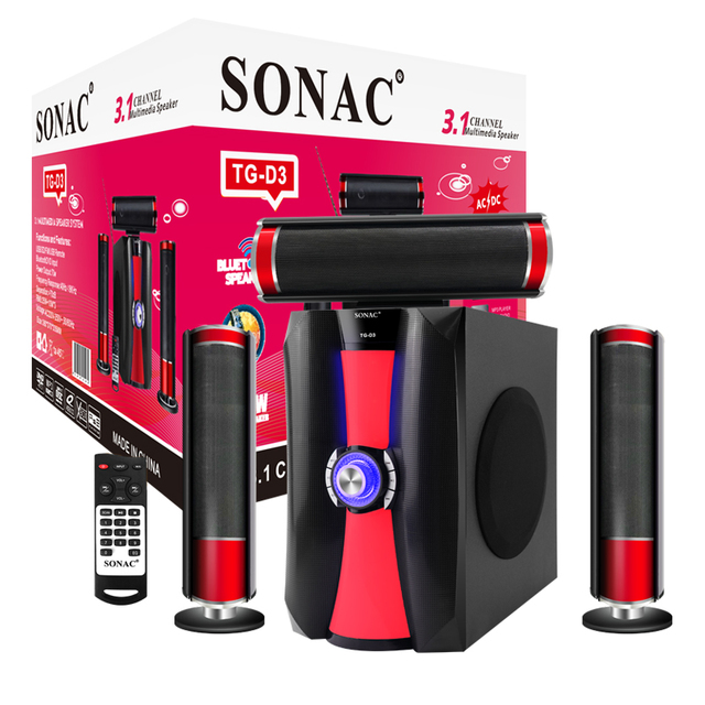 HOT SONAC TG-D3 3.1 Speakers Home Theater System