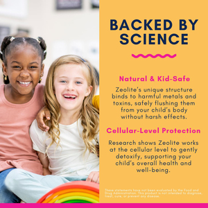 OEM ODM Natural Zeolita Detox Gummies Niños Heavy Metal Micronizado Zeolita Vitamina D3 B12 - Product Image 3