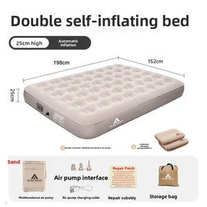 Materasso Gonfiabile Pieghevole Moderno per Soggiorno, Completamente Automatico, Rialzato, Singolo o Matrimoniale, Letto ad Aria Gonfiabile - Product Image 6