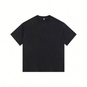 Custom Design 260gsm 100% Cotton Heavyweight Acid Wash T <b>Shirt</b> Men's Tees 2025 Summer Popular DTG Screen Print - Product Image 3