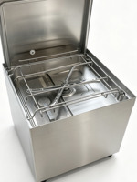 Lave-vaisselle commercial à capot en acier inoxydable, automatique, haute vitesse, pour la vaisselle