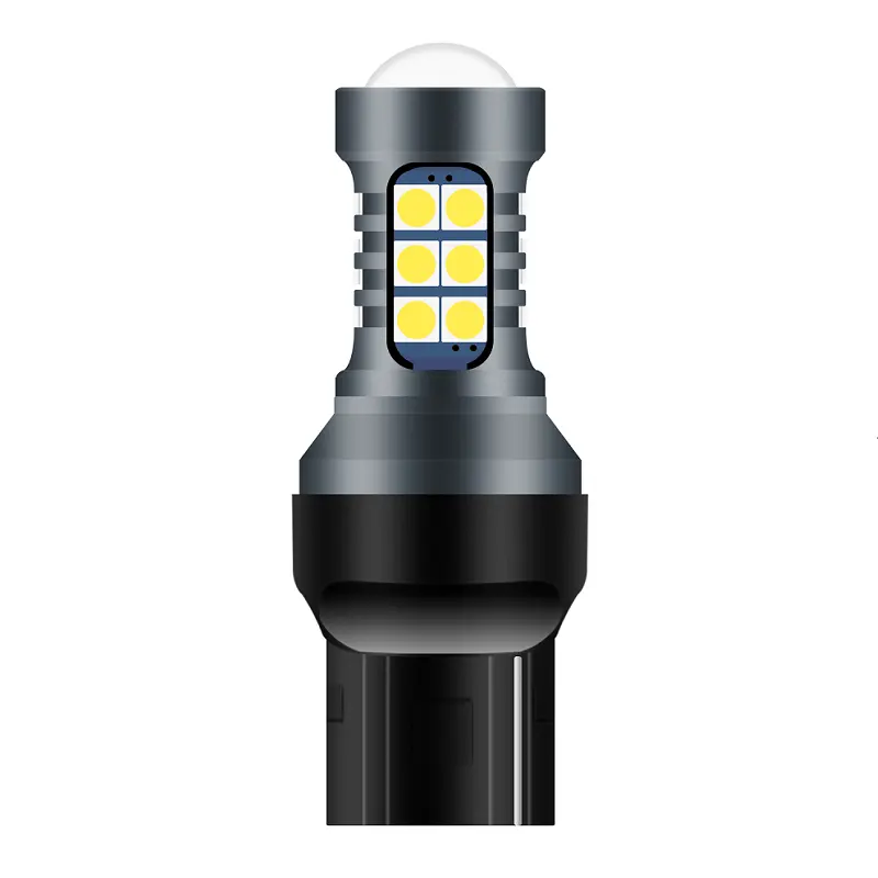 Signal Lamp1157BAY15D LED T15 Bulb Super Bright 3030 27SMD 1156 P21W BA15S Led Auto Backup Reserve Lights Tail Lamp 12V T20