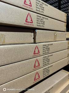 Material de aislamiento Mantas de tela de fibra cerámica aislantes ignífugas <span class=keywords><strong>para</strong></span> revestimientos de pared de hornos industriales - Product Image 3