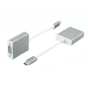 Offres Spéciales câble adaptateur VGA Type C vers femelle USB USBC 3.1 vers VGA adaptateur pour Macbook 12 pouces Chromebook Pixel Lumia <span class=keywords><strong>950XL</strong></span> - Product Image 4