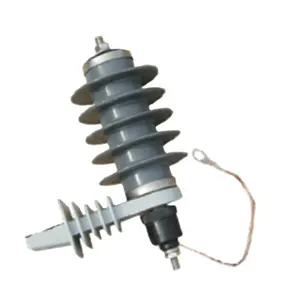 Metal-oxide polymer type 11KV surge arrester and 33kv lightning arrester price