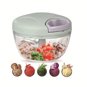 Accesorios de Cocina, Picadora Manual de Carne de 500/900 ml, Prensa Giratoria para Ajo, Trituradora de Verduras, Cortador de Cebolla, Utensilios de Cocina para el Hogar - Product Image 2