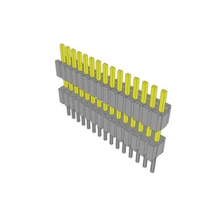 Connettore DWM1553LS293 con distanziatore flessibile 15P, passo 1.27mm, placcato oro, foro passante, supporto per listino materiale (BOM) DWM-15-53-<span class=keywords><strong>L</strong></span>-S-293 - Product Image 1