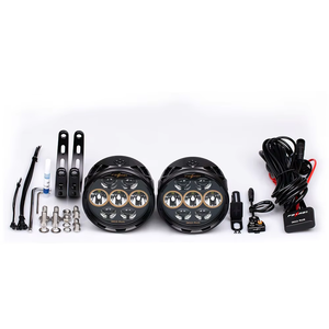 Luces Auxiliares Delanteras LED de Alta Calidad Ferei GS1250, Impermeables para Motocicleta, 2 Lentes, Modos de Iluminación: Spot/Niebla/Inundación - Product Image 6