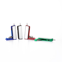 Kit de destornillador manual de mini herramienta promocional con luz LED y 5 brocas