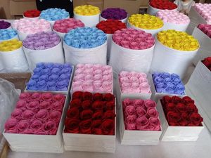 Dia dos namorados e mães flores duradouras rosas eterna presentes preservado rosa flor caixa eternidade rosas preservado - Product Image 5