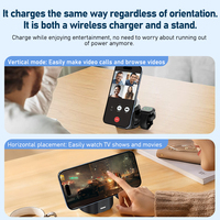 Nouveau câble de charge sans fil magnétique pliable multifonctionnel 3-en-1 rétractable de 80 cm pour iPhone, port Type-C QC3.0/PD2.0