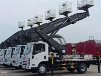 Yeni Otomatik JMC Havadan Çalışma Aracı 4X2 Hafif Kamyon 25-30 Metre Dizel 4.5 Ton Kepçeli Çalışma Aracı Düşük Fiyat