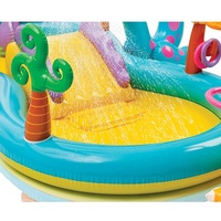 Piscine gonflable portable pour enfants Intex 57135, parc des dinosaures, divertissement en plein air pour l'été