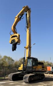 มอเตอร์สั่นสะเทือน ANTENG V450 40-45T ประสิทธิภาพสูง รถขุดขนาดเล็กบูมยาว สำหรับงานตอกเสาเข็ม ใช้ได้กับรถขุดยี่ห้อ Cat Hitachi Komatsu - Product Image 4