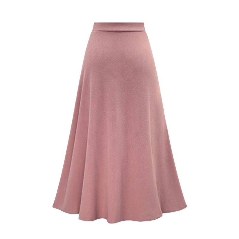 Chiffon Pink Ruffle Women's Long Skirt - High Waist Bowtie Chiffon Pink Ruffle Women's Long Skirt - High Waist Bowtie