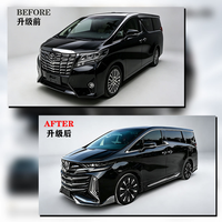 Kit de conversion de carrosserie extérieure de style Série 30 à Série 40 pour Toyota Alphard Vellfire 2015-2022, pièces de mise à niveau en plastique