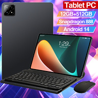 Tablet para Juegos Pad 6S con IA, 11 Pulgadas, 12GB+512GB, 108MP, 8000mAh, 5G, Doble SIM+TF, 120Hz, Pantalla Perforada, Snapdragon 8 Overclocked
