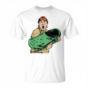 Camiseta Crikey A Croc con Estampado de Cocodrilo Australiano, Unisex para Adultos, Cuello Redondo, Manga Corta, Actividades Promocionales, Serigrafía - Product Image 3