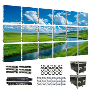 Premium P1 Full Color Led Scherm Videomuur 4M <span class=keywords><strong>X</strong></span> 3M 3X2 Elektronische Borden Pakket Charmant Ontwerp Van Shenzhen - Product Image 1