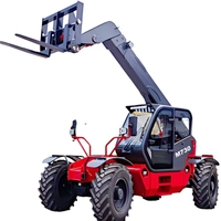 7m Mini Telehandler 3.5 Ton Small Telescopic Forklift for Garden and Farm Work