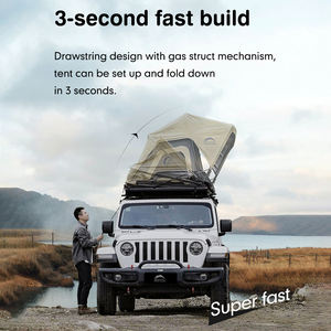 Tentes de toit pour voiture tout-terrain 4x4 en aluminium Wild Land, installation rapide, camping en plein air, SUV - Product Image 2