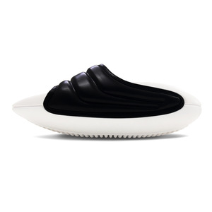 Kadınlar için Yastıklı Kauçuk Tabanlı PU Üst Kısım Peep Toe Terlikler, Kaymaz Tabanlı, Yaz Kış Modası Trendi - Product Image 6